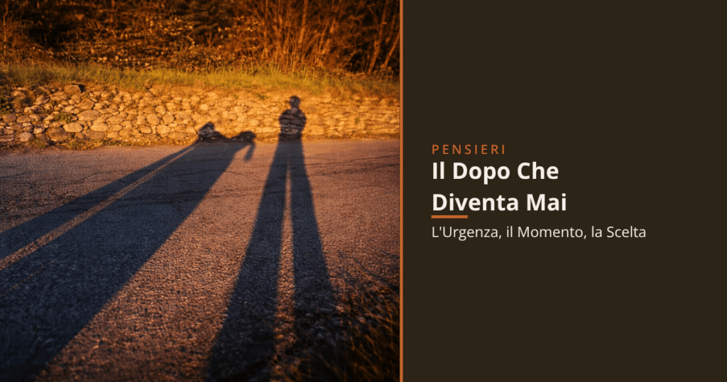 Cover articolo Il Dopo Che Diventa Mai — Slow Down Now