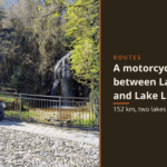 A motorcycle loop between Lake Maggiore and Lake Lugano
