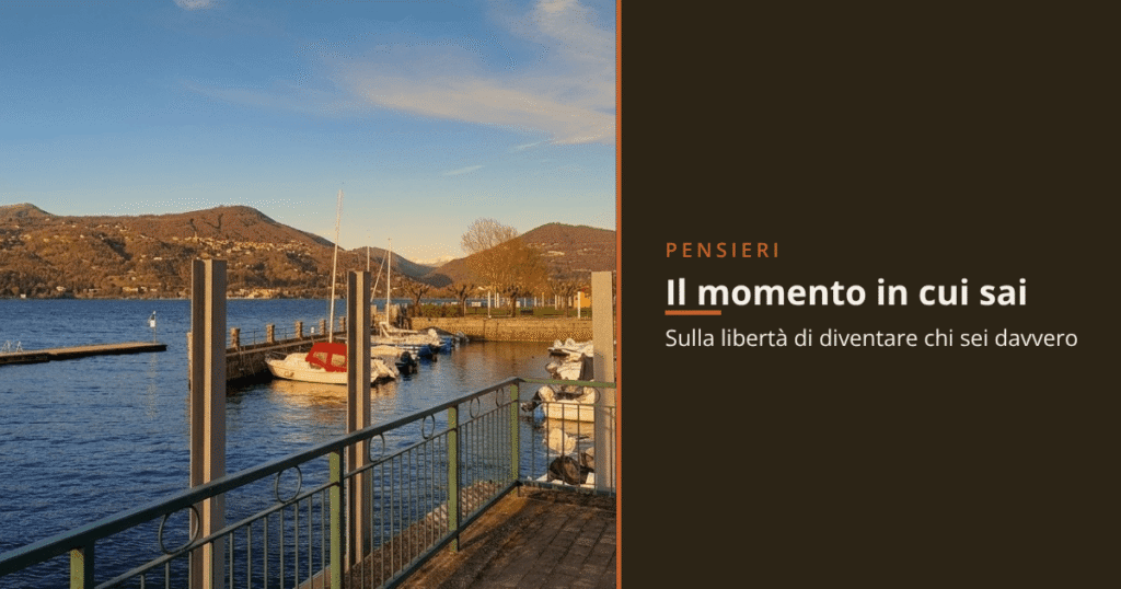Il momento in cui sai